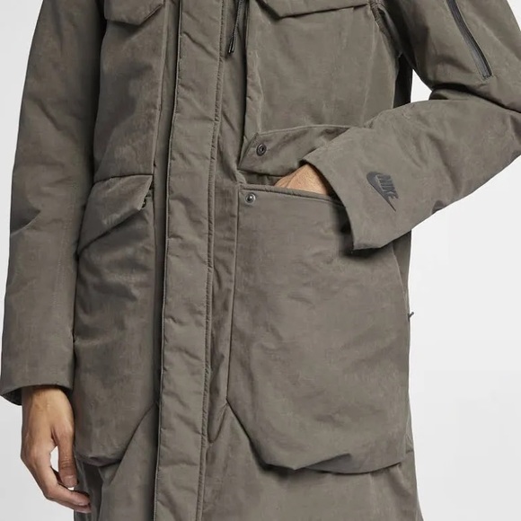Nike sportswear’s tech pack down fill hooded parka jacket - Picture 8 of 11